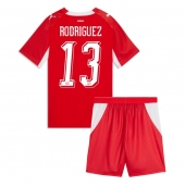 Maillot de football Réplique Switzerland Ricardo Rodriguez #13 Domicile Enfant Mondial 2026 Manche Courte (+ Pantalon court)