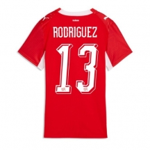 Maillot de football Réplique Switzerland Ricardo Rodriguez #13 Domicile Femme Mondial 2026 Manche Courte