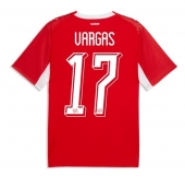 Maillot de football Réplique Switzerland Ruben Vargas #17 Domicile Mondial 2026 Manche Courte
