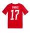 Maillot de football Réplique Switzerland Ruben Vargas #17 Domicile Mondial 2026 Manche Courte