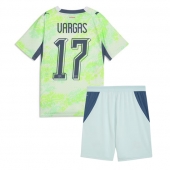 Maillot de football Réplique Switzerland Ruben Vargas #17 Extérieur Enfant Mondial 2026 Manche Courte (+ Pantalon court)