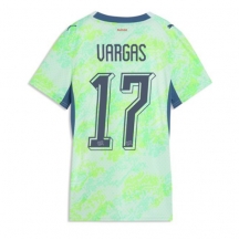 Maillot de football Réplique Switzerland Ruben Vargas #17 Extérieur Femme Mondial 2026 Manche Courte