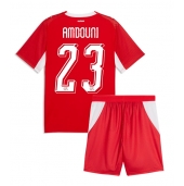 Maillot de football Réplique Switzerland Zeki Amdouni #23 Domicile Enfant Mondial 2026 Manche Courte (+ Pantalon court)