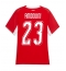 Maillot de football Réplique Switzerland Zeki Amdouni #23 Domicile Femme Mondial 2026 Manche Courte