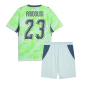 Maillot de football Réplique Switzerland Zeki Amdouni #23 Extérieur Enfant Mondial 2026 Manche Courte (+ Pantalon court)