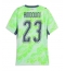 Maillot de football Réplique Switzerland Zeki Amdouni #23 Extérieur Femme Mondial 2026 Manche Courte