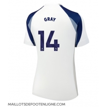 Maillot de football Réplique Tottenham Hotspur Archie Gray #14 Domicile Femme 2025-26 Manche Courte