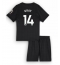 Maillot de football Réplique Tottenham Hotspur Archie Gray #14 Extérieur Enfant 2025-26 Manche Courte (+ Pantalon court)