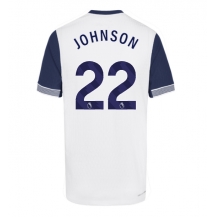 Maillot de football Réplique Tottenham Hotspur Brennan Johnson #22 Domicile 2024-25 Manche Courte