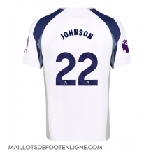 Maillot de football Réplique Tottenham Hotspur Brennan Johnson #22 Domicile 2025-26 Manche Courte