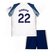 Maillot de football Réplique Tottenham Hotspur Brennan Johnson #22 Domicile Enfant 2025-26 Manche Courte (+ Pantalon court)