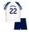 Maillot de football Réplique Tottenham Hotspur Brennan Johnson #22 Domicile Enfant 2025-26 Manche Courte (+ Pantalon court)