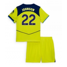 Maillot de football Réplique Tottenham Hotspur Brennan Johnson #22 Troisième Enfant 2025-26 Manche Courte (+ Pantalon court)