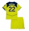 Maillot de football Réplique Tottenham Hotspur Brennan Johnson #22 Troisième Enfant 2025-26 Manche Courte (+ Pantalon court)