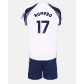 Maillot de football Réplique Tottenham Hotspur Cristian Romero #17 Domicile Enfant 2025-26 Manche Courte (+ Pantalon court)