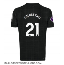 Maillot de football Réplique Tottenham Hotspur Dejan Kulusevski #21 Extérieur 2025-26 Manche Courte