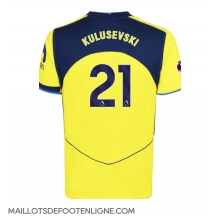 Maillot de football Réplique Tottenham Hotspur Dejan Kulusevski #21 Troisième 2025-26 Manche Courte