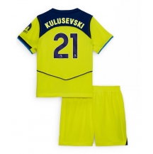 Maillot de football Réplique Tottenham Hotspur Dejan Kulusevski #21 Troisième Enfant 2025-26 Manche Courte (+ Pantalon court)