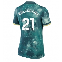 Maillot de football Réplique Tottenham Hotspur Dejan Kulusevski #21 Troisième Femme 2024-25 Manche Courte