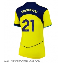 Maillot de football Réplique Tottenham Hotspur Dejan Kulusevski #21 Troisième Femme 2025-26 Manche Courte