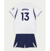 Maillot de football Réplique Tottenham Hotspur Destiny Udogie #13 Domicile Enfant 2026-27 Manche Courte (+ Pantalon court)