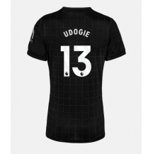 Maillot de football Réplique Tottenham Hotspur Destiny Udogie #13 Extérieur Femme 2025-26 Manche Courte