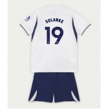 Maillot de football Réplique Tottenham Hotspur Dominic Solanke #19 Domicile Enfant 2026-27 Manche Courte (+ Pantalon court)