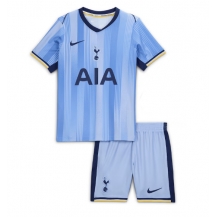 Maillot de football Réplique Tottenham Hotspur Extérieur Enfant 2024-25 Manche Courte (+ Pantalon court)