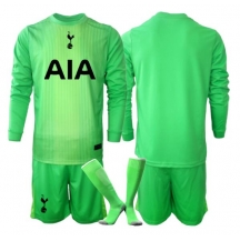 Maillot de football Réplique Tottenham Hotspur Gardien de but Domicile Enfant 2025-26 Manche Longue (+ Pantalon court)