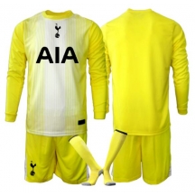 Maillot de football Réplique Tottenham Hotspur Gardien de but Troisième Enfant 2025-26 Manche Longue (+ Pantalon court)