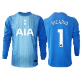 Maillot de football Réplique Tottenham Hotspur Guglielmo Vicario #1 Gardien de but Extérieur 2025-26 Manche Longue