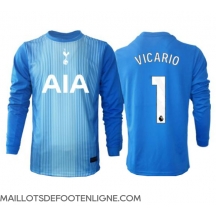 Maillot de football Réplique Tottenham Hotspur Guglielmo Vicario #1 Gardien de but Extérieur 2025-26 Manche Longue