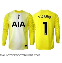 Maillot de football Réplique Tottenham Hotspur Guglielmo Vicario #1 Gardien de but Troisième 2025-26 Manche Longue