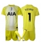 Maillot de football Réplique Tottenham Hotspur Guglielmo Vicario #1 Gardien de but Troisième Enfant 2025-26 Manche Courte (+ Pantalon court)