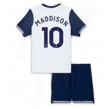 Maillot de football Réplique Tottenham Hotspur James Maddison #10 Domicile Enfant 2024-25 Manche Courte (+ Pantalon court)