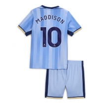 Maillot de football Réplique Tottenham Hotspur James Maddison #10 Extérieur Enfant 2024-25 Manche Courte (+ Pantalon court)