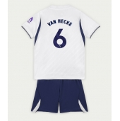 Maillot de football Réplique Tottenham Hotspur Jan Paul van Hecke #6 Domicile Enfant 2026-27 Manche Courte (+ Pantalon court)