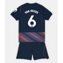 Maillot de football Réplique Tottenham Hotspur Jan Paul van Hecke #6 Extérieur Enfant 2026-27 Manche Courte (+ Pantalon court)