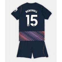 Maillot de football Réplique Tottenham Hotspur Lucas Bergvall #15 Extérieur Enfant 2026-27 Manche Courte (+ Pantalon court)