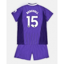 Maillot de football Réplique Tottenham Hotspur Lucas Bergvall #15 Troisième Enfant 2026-27 Manche Courte (+ Pantalon court)