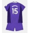 Maillot de football Réplique Tottenham Hotspur Lucas Bergvall #15 Troisième Enfant 2026-27 Manche Courte (+ Pantalon court)
