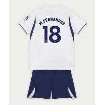 Maillot de football Réplique Tottenham Hotspur Mateus Fernandes #18 Domicile Enfant 2026-27 Manche Courte (+ Pantalon court)