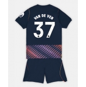 Maillot de football Réplique Tottenham Hotspur Micky van de Ven #37 Extérieur Enfant 2026-27 Manche Courte (+ Pantalon court)