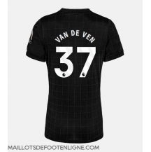 Maillot de football Réplique Tottenham Hotspur Micky van de Ven #37 Extérieur Femme 2025-26 Manche Courte