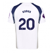 Maillot de football Réplique Tottenham Hotspur Mohammed Kudus #20 Domicile 2025-26 Manche Courte