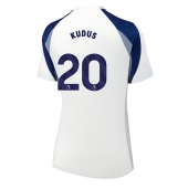 Maillot de football Réplique Tottenham Hotspur Mohammed Kudus #20 Domicile Femme 2025-26 Manche Courte