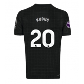 Maillot de football Réplique Tottenham Hotspur Mohammed Kudus #20 Extérieur 2025-26 Manche Courte