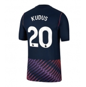 Maillot de football Réplique Tottenham Hotspur Mohammed Kudus #20 Extérieur 2026-27 Manche Courte