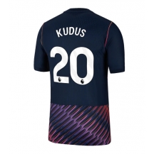 Maillot de football Réplique Tottenham Hotspur Mohammed Kudus #20 Extérieur 2026-27 Manche Courte