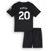 Maillot de football Réplique Tottenham Hotspur Mohammed Kudus #20 Extérieur Enfant 2025-26 Manche Courte (+ Pantalon court)